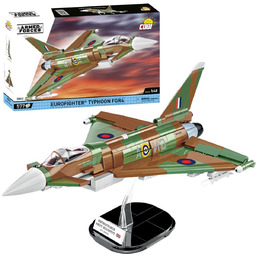 Cobi, klocki, 5843 Samolot Eurofighter Typhoon FGR4 GiNA