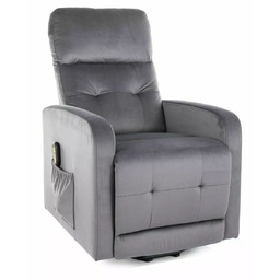 Fotel rozkładany Otus II Szary