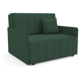 Mała dwuosobowa sofa prążkowana z funkcją spania Neo