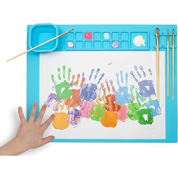 WEDO Silikonowa mata malarska z polami do mieszania,