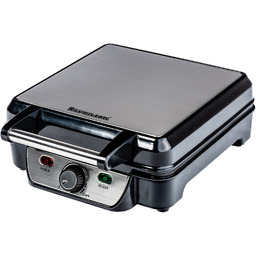 Gofrownica Ravanson 1100 W Inox, 4 gofry, regulowany