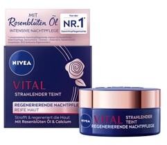 NIVEA VITAL Promienna Cera Regenerujący Krem na noc
