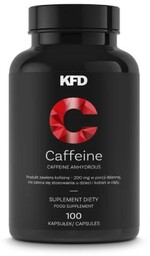 KFD Caffeine Kofeina bezwodna, 100 kaps.