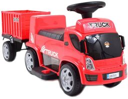 JEŹDZIK, CIĘŻARÓWKA NA AKUMULATOR Z PRZYCZEPĄ I DŹWIĘKAMI/GTS-6688-E