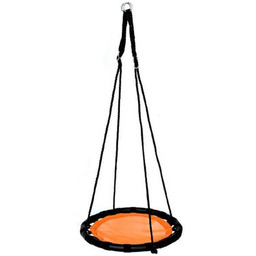 POLGAR Huśtawka Bocianie gniazdo 60 cm Pomarańczowo-czarny