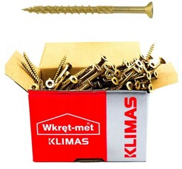WKRĘT-MET Wkręty ciesielskie do drewna 6x100mm 100 szt.