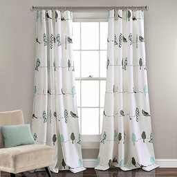 Lush Decor Rowley Birds Panele zasłonowe z filtrem