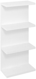 Sapho RIWA regał 30x70x15cm biały połysk RIW300-0030