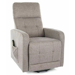 Fotel rozkładany Otus II Brego Beżowy