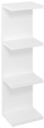 Sapho RIWA regał 20x70x15cm biały połysk RIW200-0030