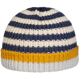 Czapka Dzianinowa Twotone Cuff Kids, ciemnoniebieski