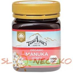 MIÓD MANUKA MGO 550+ BIO 250 G -