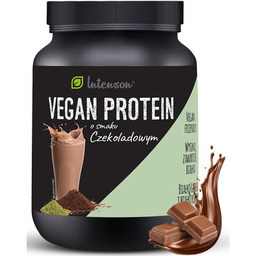INTENSON Odżywka białkowa Vegan Protein Czekoladowy (600 g)