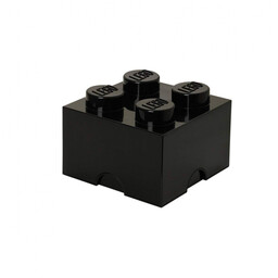 Lego Storage Brick 4 czarny