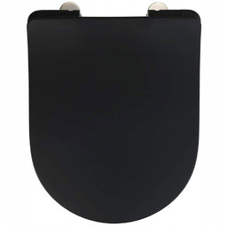 Deska Wc Sedesowa Czarna Duroplast Sedilo Wenko