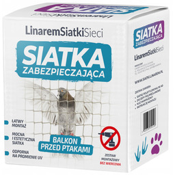 Siatka Na Balkon 4x2m Na Gołębie Ptaki Przeciw