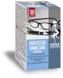 Ściereczki nawilżane do okularów ANNA ZARADNA 30szt. /ST-AZ-030507/