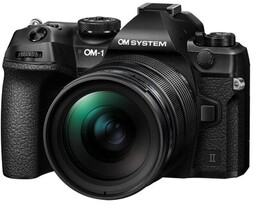 OLYMPUS Aparat bezlusterkowy OM-1 II Czarny + Obiektyw