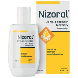 Nizoral 20mg/ml szampon przeciwłupieżowy 100ml