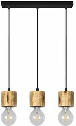 Rustykalna LAMPA wisząca PINO 71689304 Spotlight drewniana OPRAWA