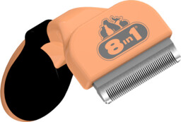8in1 Perfect Coat DeShedder Cat - grzebień
