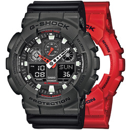 G-SHOCK SET GA-100B-4AER + BEZEL 10467795 + PASEK