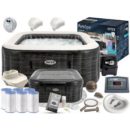 Zestaw Premium Dmuchane Ogrodowe Spa PureSpa Greystone Deluxe