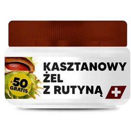 VIRDE Kasztanowy żel z rutyną, 350g+50g