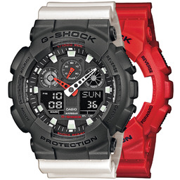 G-SHOCK SET GA-100B-4AER + BEZEL 10467795 + PASEK