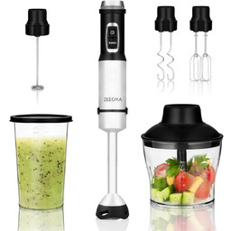 Blender Ręczny Mikser Wielofunkcyjny Tytanowe Ostrze 7W1 1500W