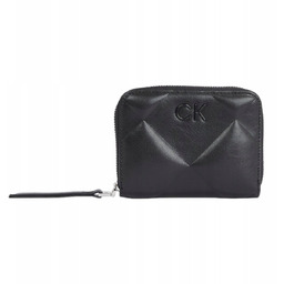 Calvin klein bezpieczny portfel damski quilt med zip