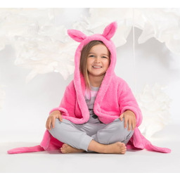 Nicola, Szlafrok dziewczęcy, Luna 018, rozmiar 98/104