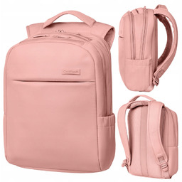 Coolpack Plecak Miejski Damski Przegroda Na Laptopa Różowy