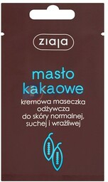 Ziaja Masło Kakaowe kremowa maseczka odżywcza 7ml