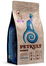Petkult Cat Sterylizowana Kaczka - 2kg