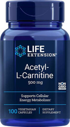 Acetyl l-karnityna, 100 kaps.