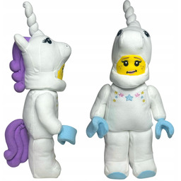 Maskotka Lego Jednorożec Unicorn Duża Figurka Dziewczynka Miękki