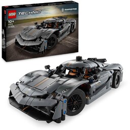 LEGO Technic, Szary hipersamochód Koenigsegg Jesko Absolut, 42173