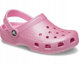 Dziecięce Buty Chodaki Crocs Classic Glitter Kids 206993