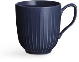 Kähler HAMMERSHØJ Kubek z Uchem 330 ml Granatowy