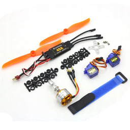 Zestaw silnik A2212 2200KV, Esc 40A 2x śmigło