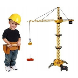 Wielki 128cm dźwig żuraw zdalnie sterowany maszyna budowlana