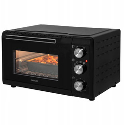 Piekarnik Sencor Seo 2000BK mały 1650W 20l 230st