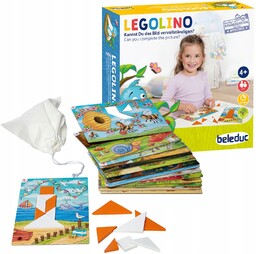 Beleduc Tangram Układanka Edukacyjna Gra Logiczna