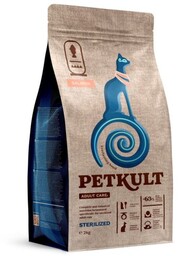 Petkult Cat Sterylizowany Łosoś - 2kg