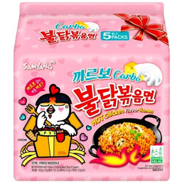 Samyang, makaron ramyun o smaku ostrego kurczaka a