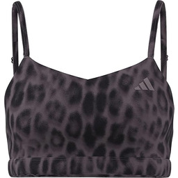 adidas dames Optime Essentials Workout Leopard Light Support