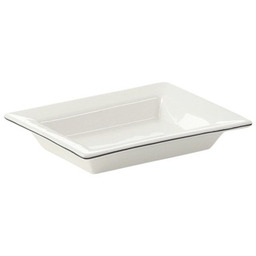 Mydelniczka 130x22x100 mm do postawienia, ceramika LUCREZIA