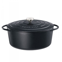 Küchenprofi PROVENCE Garnek Owalny Żeliwny z Pokrywką 12,5