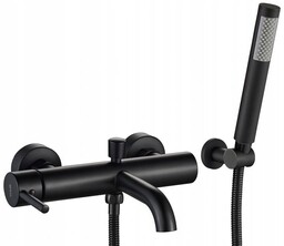 Bateria wannowa w kolorze czarnym Lungo Black Rea